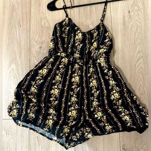 beautiful floral romper